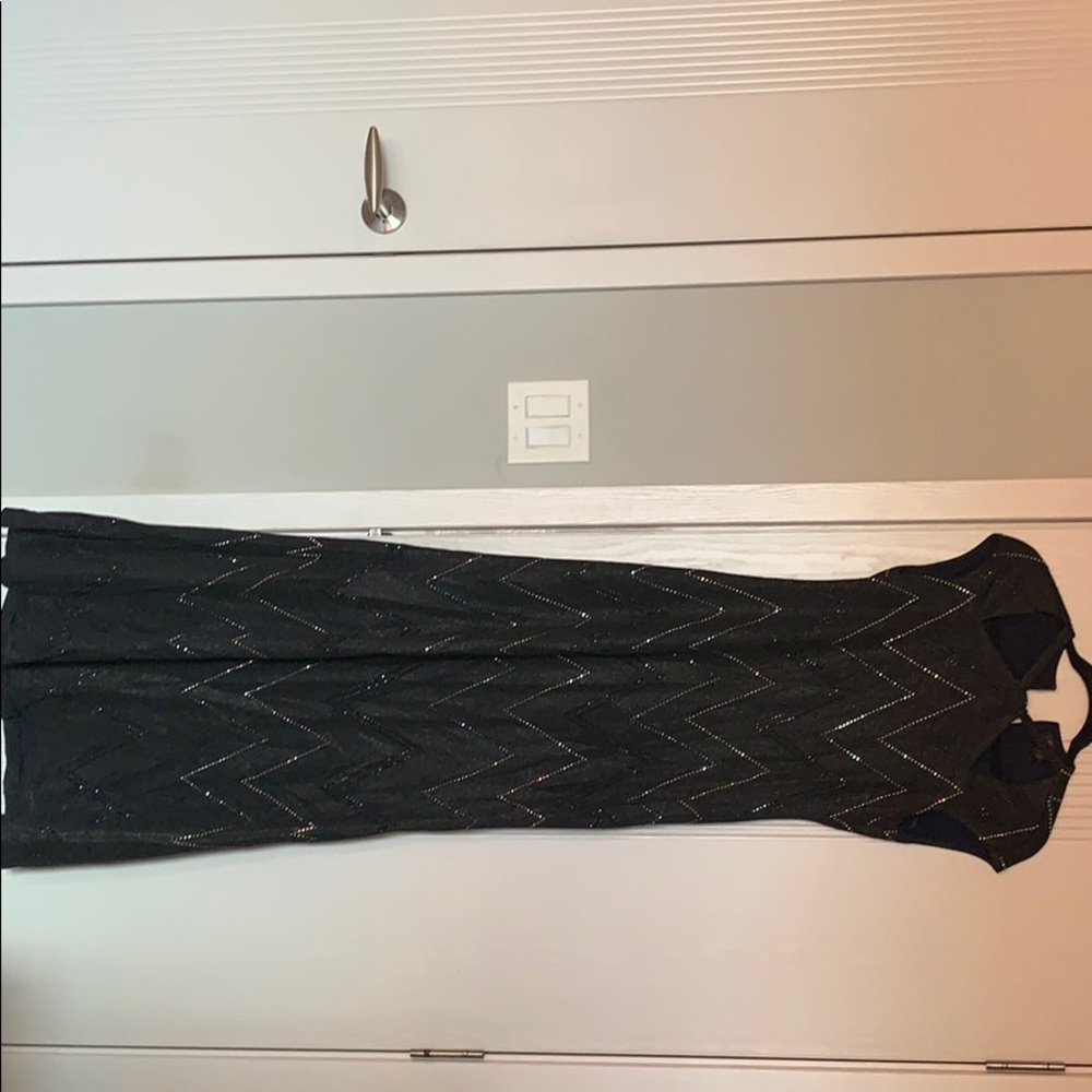 Never Worn! St.John black tie gown 2019 season.